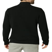 Чапс машка памучна текстурална четвртина од патент со џемпери со големина на џемпер XS до 4xB