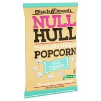 Црн Jewell Null Hull White Bhite Cheddar Popcorn, 5. Оз, пакет