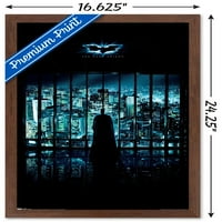 Стрип Филм - Темниот Витез - Бетмен Поглед На Градот Еден Лист Ѕид Постер, 14.725 22.375 Врамени