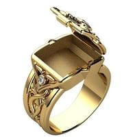 Личноста Мишуоооти прстени отворени врвни машки и женски прстени Популарни двојки ringsвони на Денот на вineубените