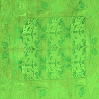 Ахгли Компанија Внатрешен Правоаголник Ориентални Зелени Килими Од Традиционална Област, 2 '3'