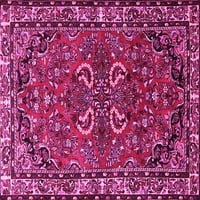 Ахгли Компанија Внатрешен Правоаголник Персиски Розова Традиционална Област Килими, 7'9'