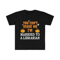 Не можам да ме исплаши, јас сум оженет со библиотекарска уникатна маица S-3XL