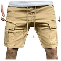 Бејбисбула Машки шорцеви дозвола за машки обични спортски панталони се вклопуваат во трчање џегер џеб џебни шорцеви
