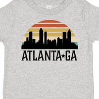 Инктастична Атланта Georgiaорџија Скај, гроздобер подарок за дете или маица за девојчиња од мали деца