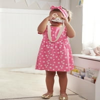 Gerber Baby & Toddler Girls Dress, Cover Cover & Setter Setter, 3-парчиња, 3-парчиња